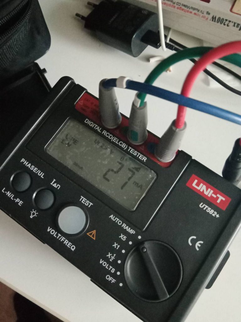 measuring test