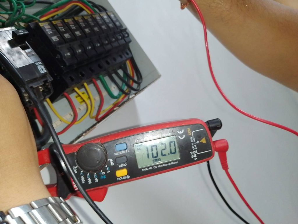 วัดไฟตู้คอนซูมเมอร์