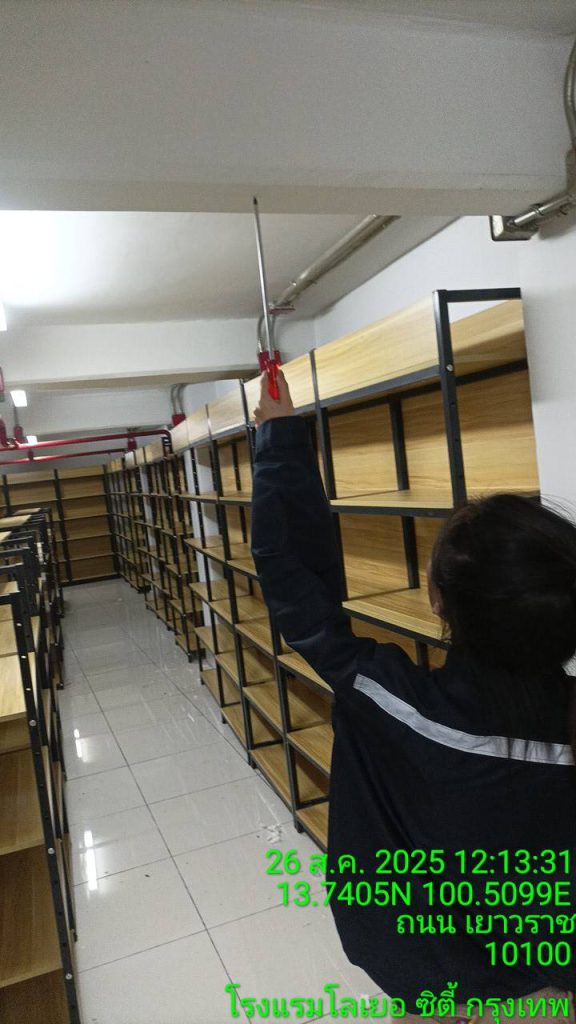 ช่างไฟฟ้าเข้าประเมินหน้างาน