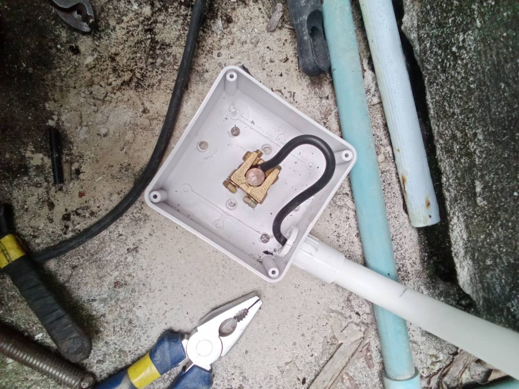 Install a ground wire.