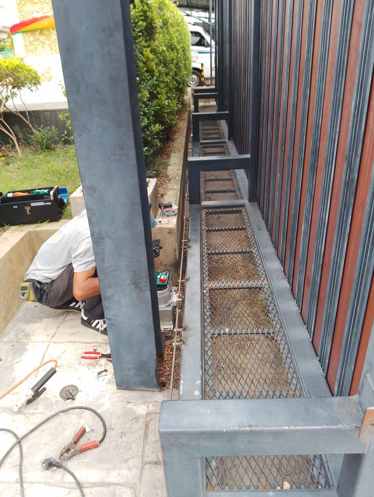 ตั้งค่ามอเตอร์ประตูรีโมท