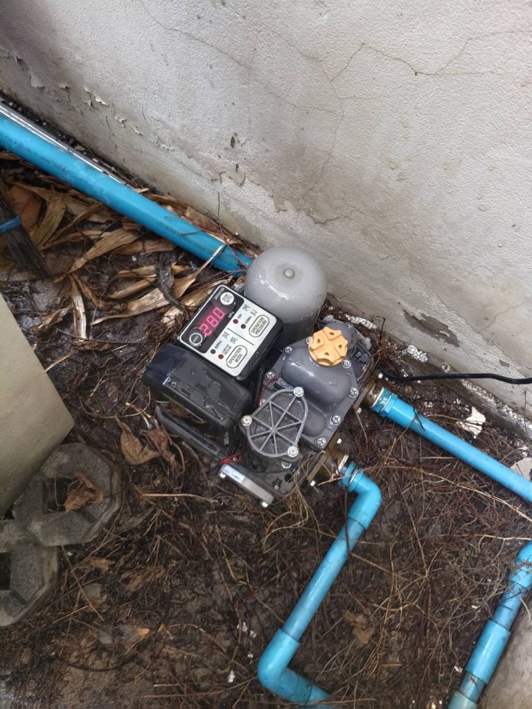 ตรวจเช็กปั๊มน้ำ