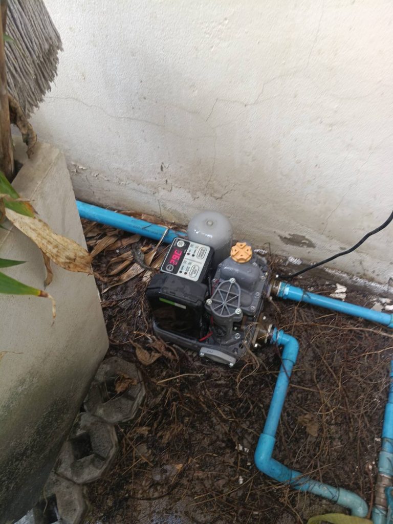 ตรวจเช็กปั๊มน้ำ