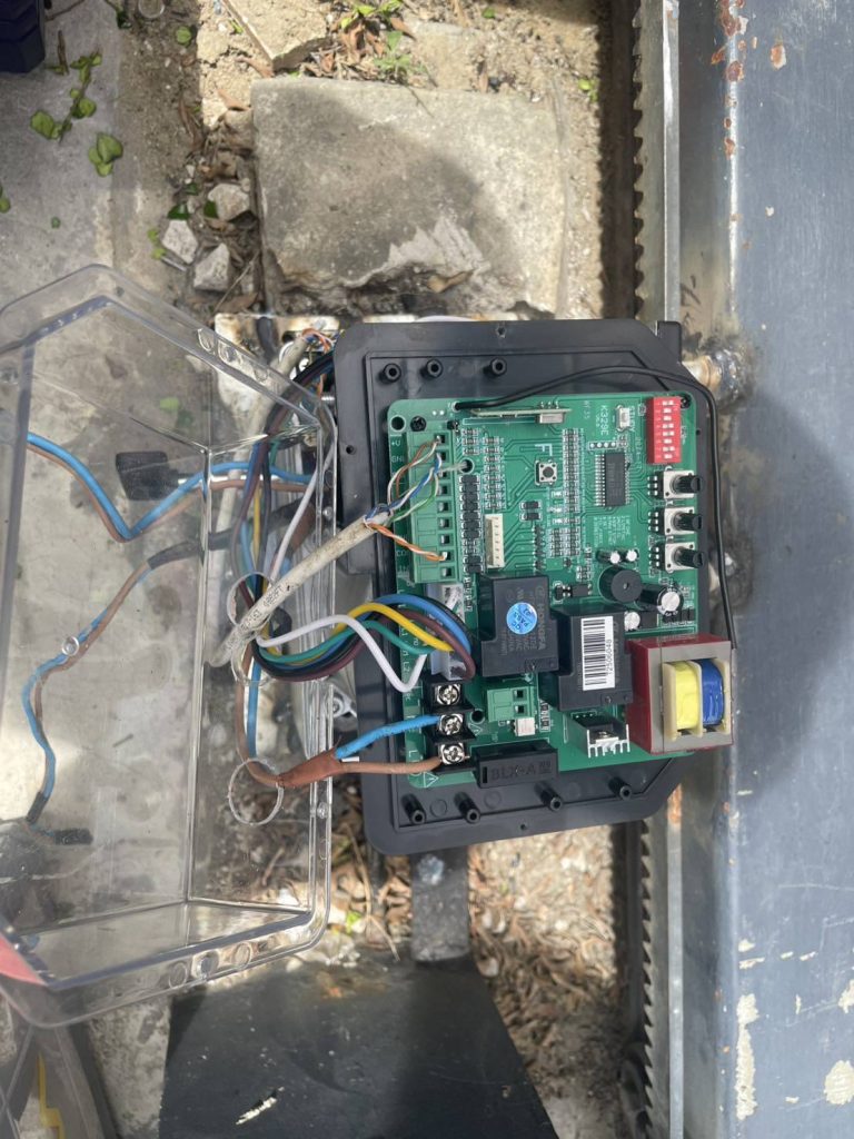 ตรวจเช็กมอเตอร์ประตูรีโมท