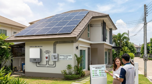 Solar Rooftop On-Grid 10kW