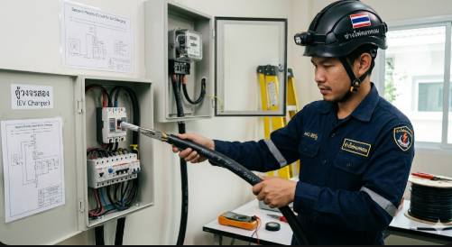 ติดตั้งวงจรสอง