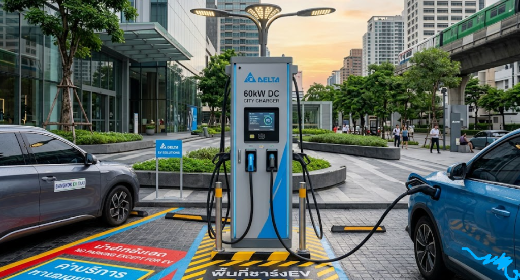 delta 60kw dc charger